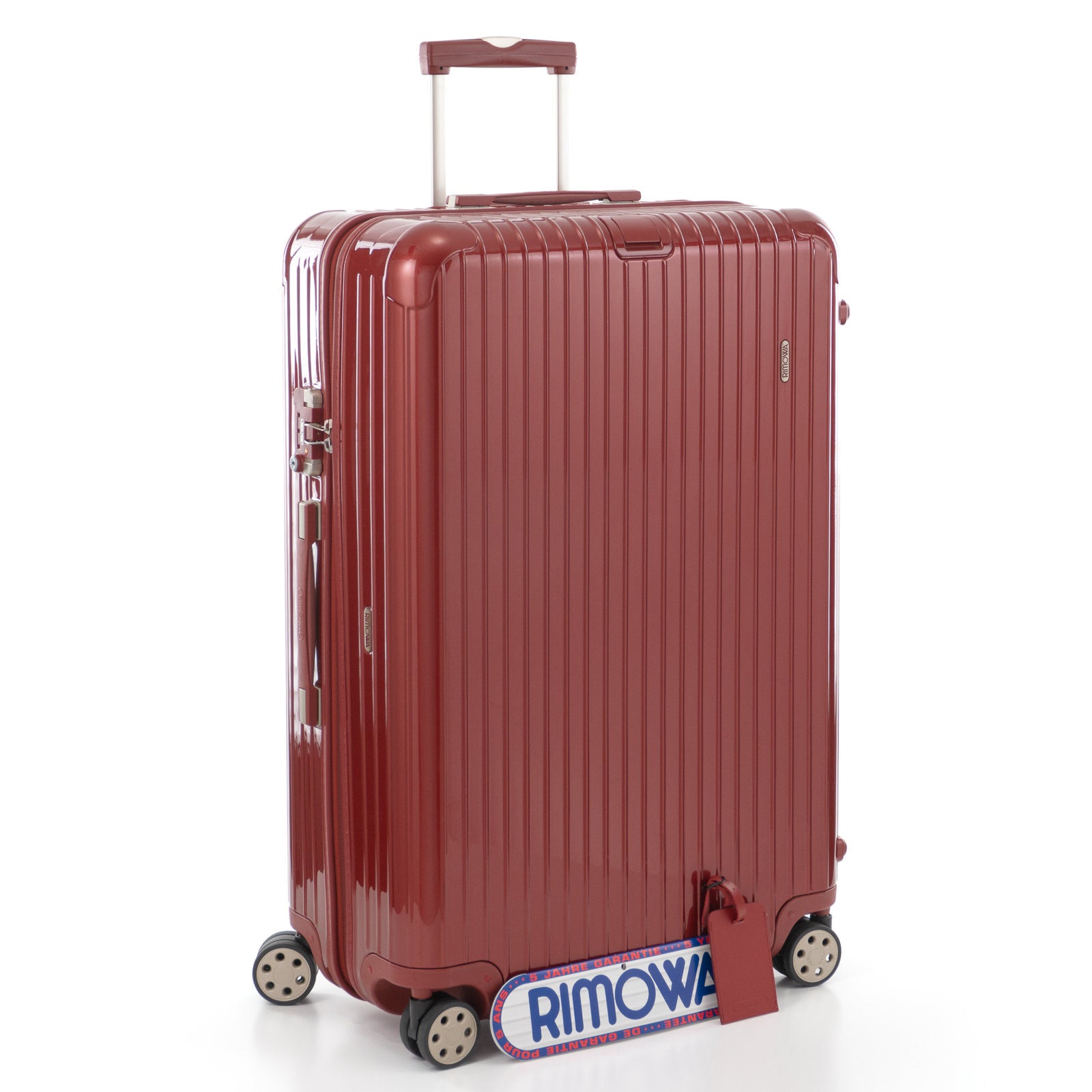 リモワ サルサデラックス 104L 4輪 XL オリエンタルレッド 873.77 中古
