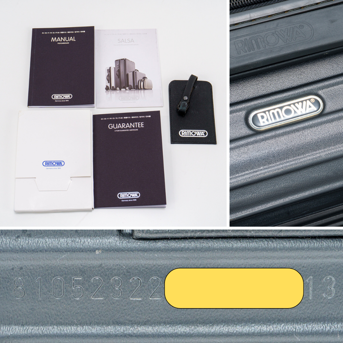 RIMOWA(リモワ) サルサ 33L 2輪 キャビンS