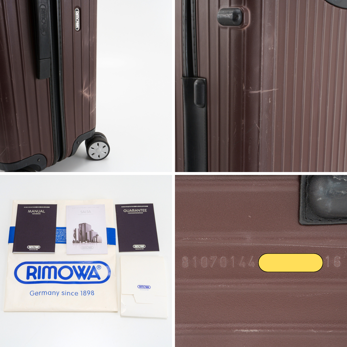 RIMOWA(リモワ) サルサ 78L 4輪 チェックインL
