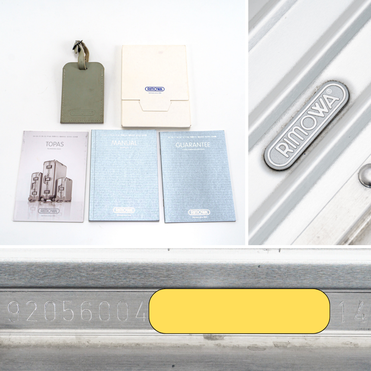 RIMOWA(リモワ) トパーズ 45L 4輪 キャビンプラス