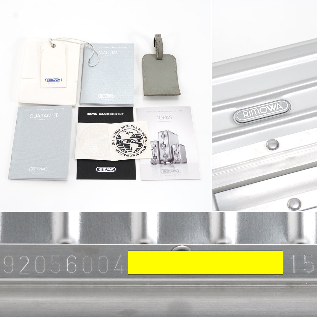 RIMOWA(リモワ) トパーズ 45L 4輪 キャビンプラス