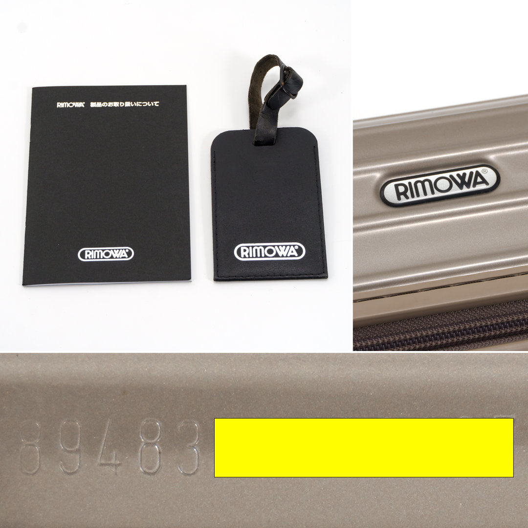 RIMOWA(リモワ) サルサ 32L 4輪 キャビンS