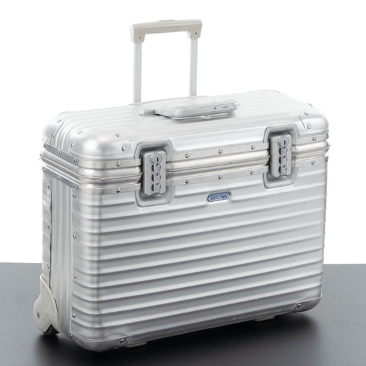 リモワ トパーズ 36L 2輪 パイロット シルバー 986.21 中古