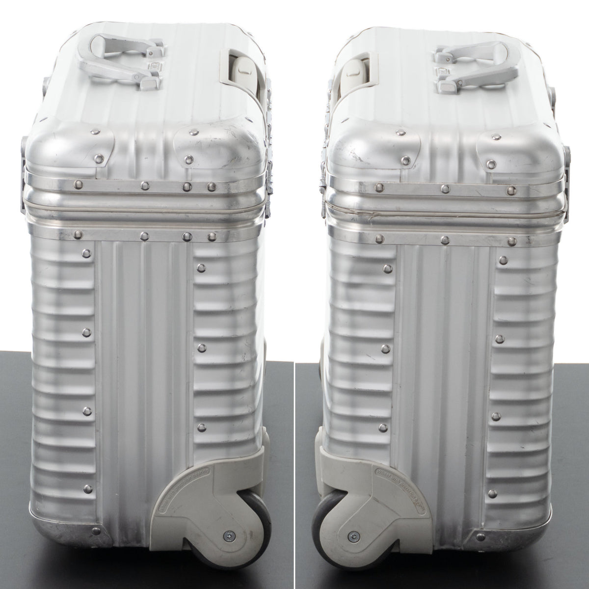 リモワ トパーズ 36L 2輪 パイロット シルバー 986.21 中古