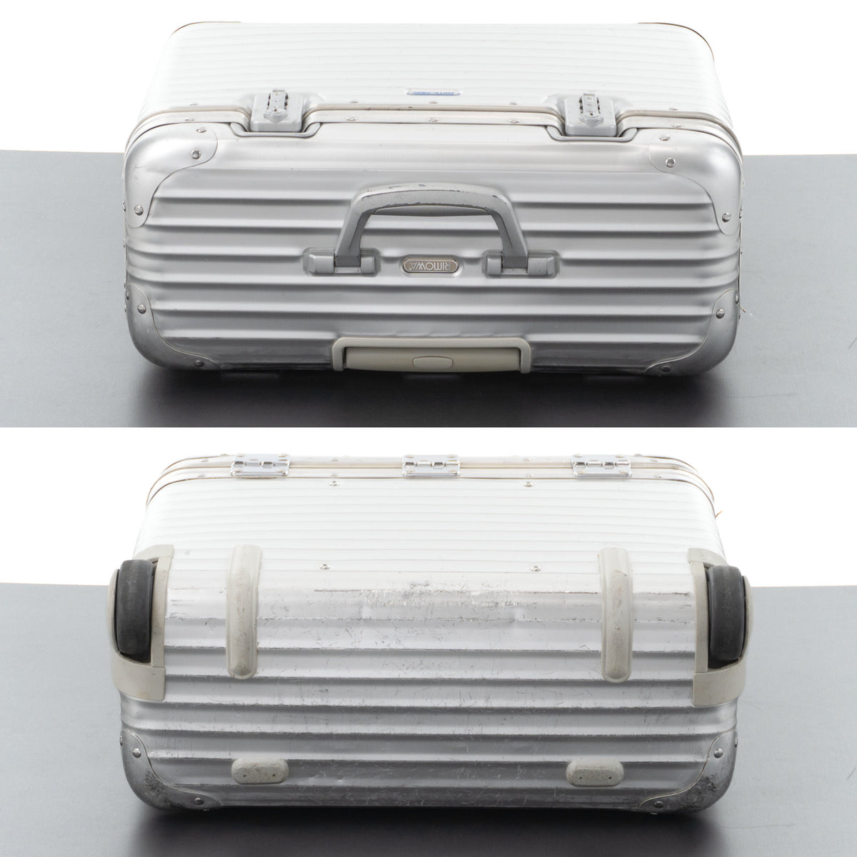 リモワ トパーズ 36L 2輪 パイロット シルバー 986.21 中古
