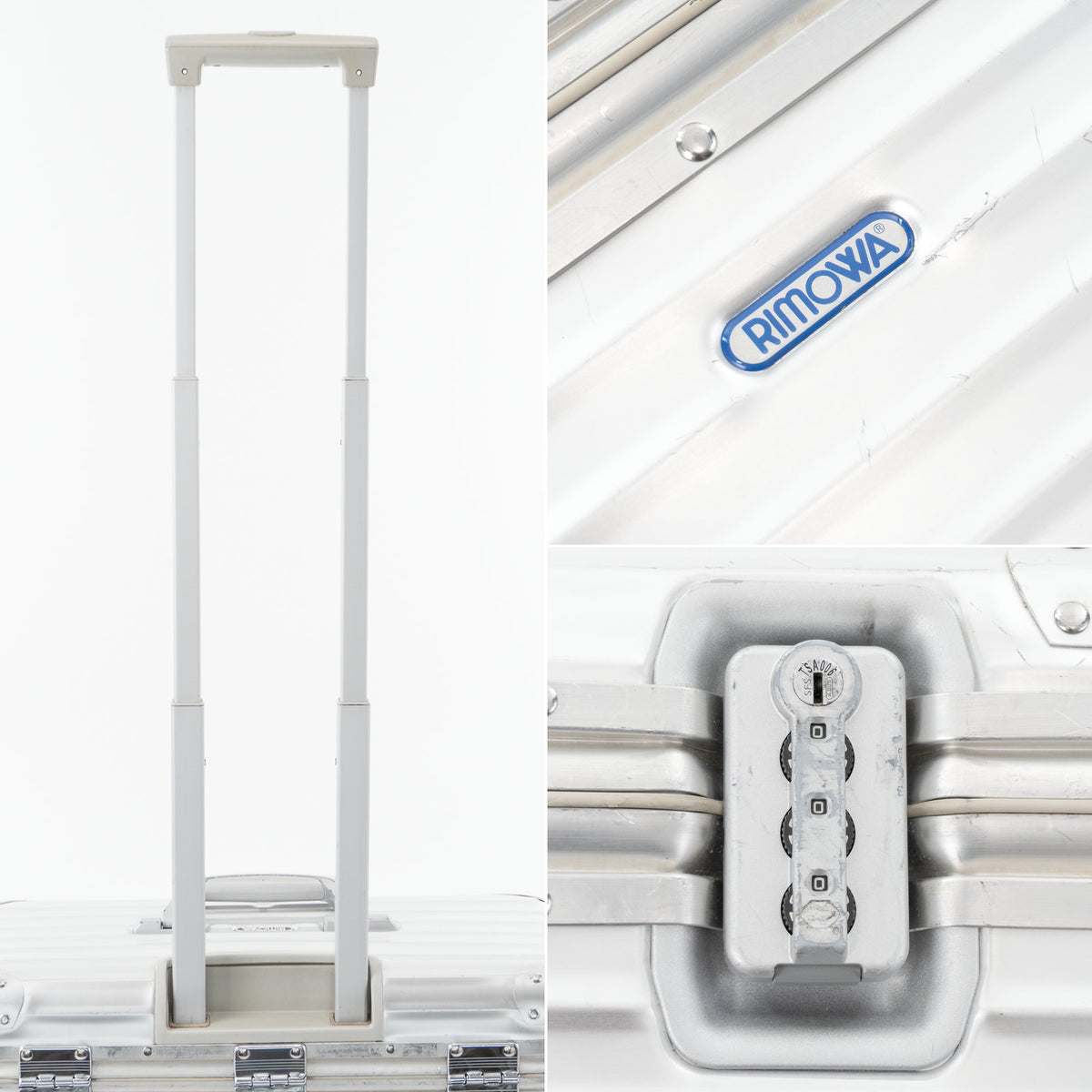 リモワ トパーズ 36L 2輪 パイロット シルバー 986.21 中古