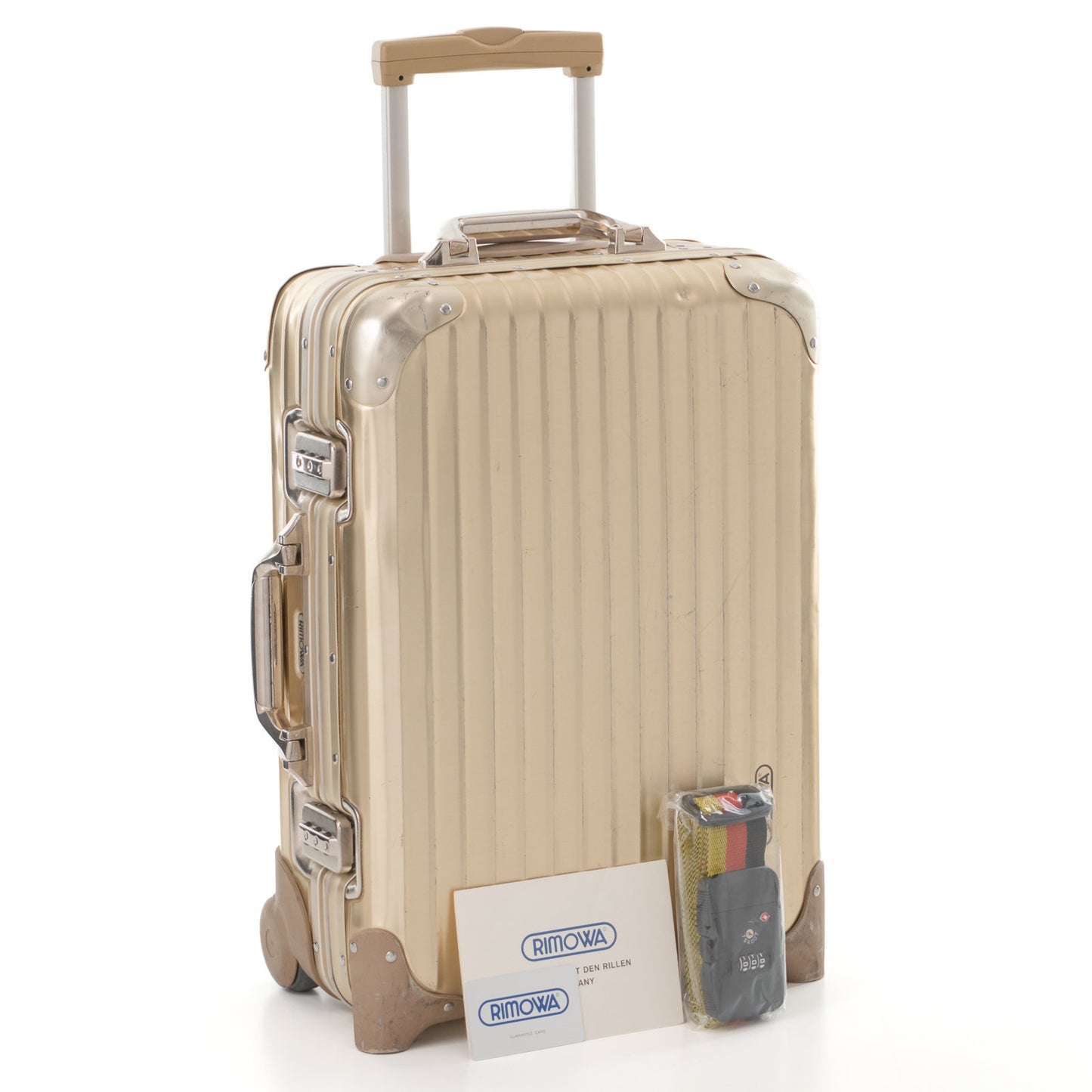 リモワ トパーズ 32L 2輪 キャビンS ゴールド 915.52 中古