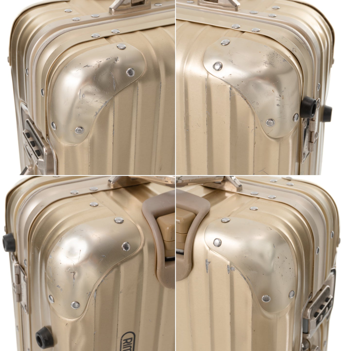 リモワ トパーズ 32L 2輪 キャビンS ゴールド 915.52 中古