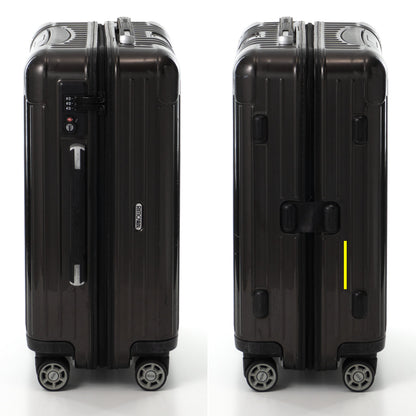 リモワ ルフトハンザ エアーライト (サルサ) 32L 4輪 キャビン グラナイトブラウン 821.90.27.9.27.9 中古