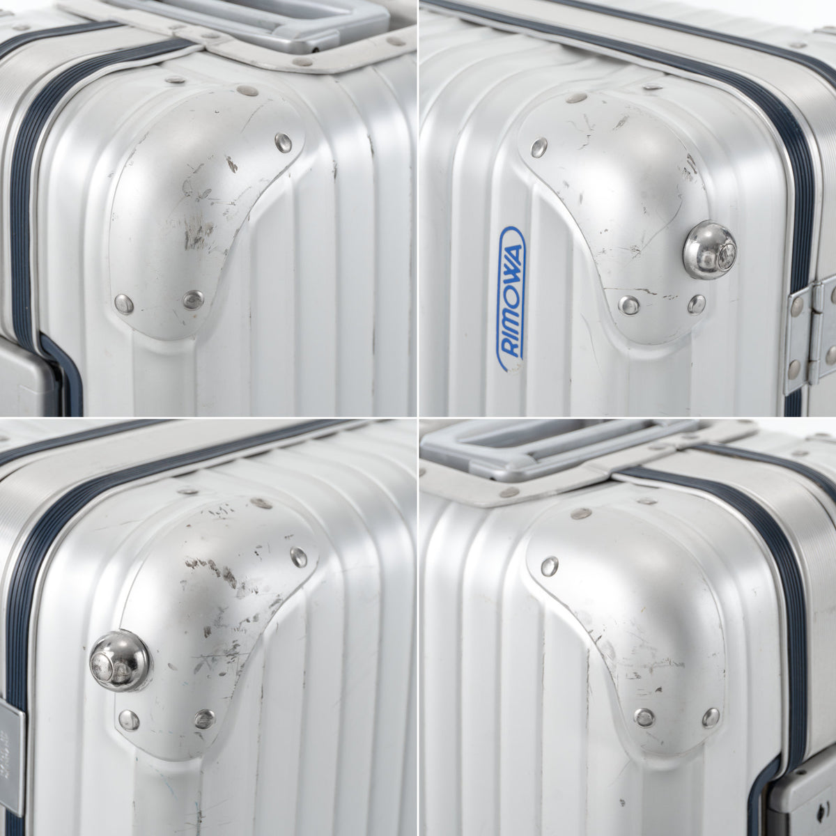 リモワ シルバーインテグラル プルタブハンドル 82L 2輪 チェックインL シルバー 925.70 中古