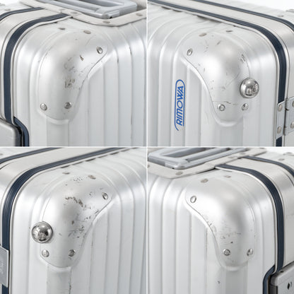 リモワ シルバーインテグラル プルタブハンドル 82L 2輪 チェックインL シルバー 925.70 中古