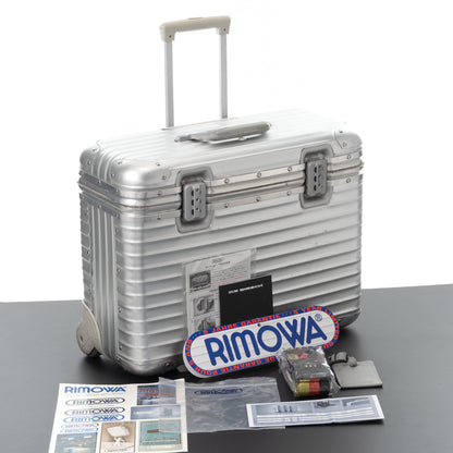 リモワ トパーズ 36L 2輪 パイロット シルバー 928.50 中古