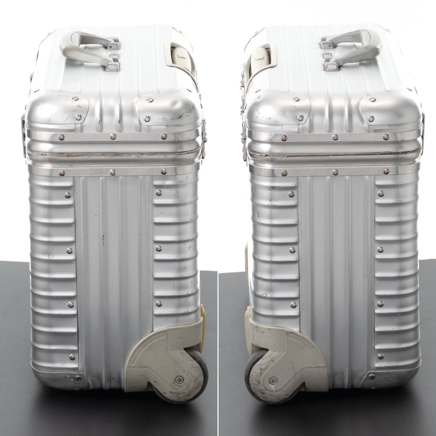 リモワ トパーズ 36L 2輪 パイロット シルバー 928.50 中古