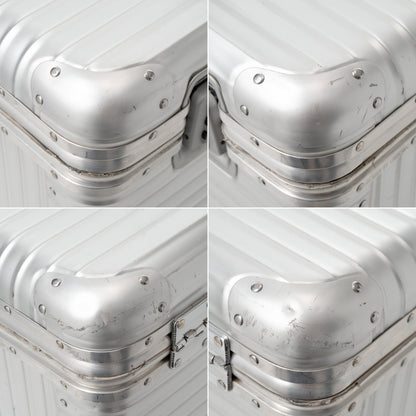 リモワ トパーズ 36L 2輪 パイロット シルバー 928.50 中古