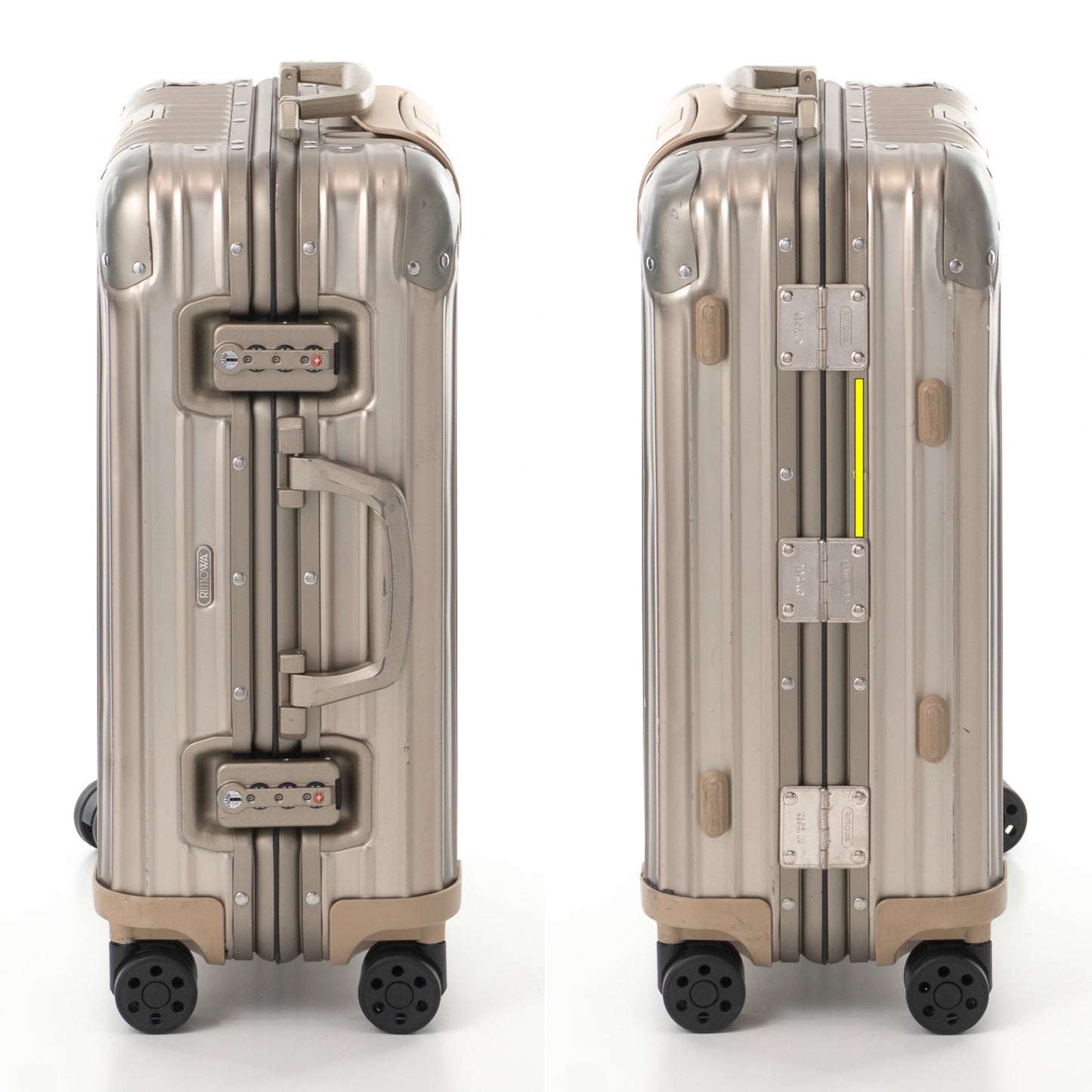 リモワ トパーズ 34L 4輪 キャビン チタニウム 923.53.03.4 中古