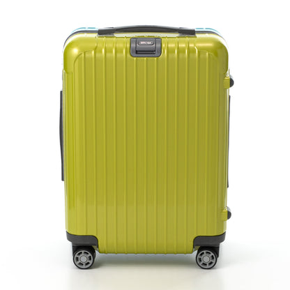 リモワ サルサデラックス 32L 4輪 キャビンS 限定 グロスライムグリーン & グロスターコイズブルー & グレー 890.13 中古
