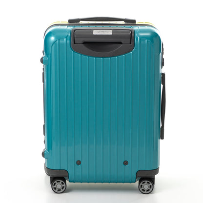 リモワ サルサデラックス 32L 4輪 キャビンS 限定 グロスライムグリーン & グロスターコイズブルー & グレー 890.13 中古