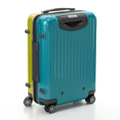 リモワ サルサデラックス 32L 4輪 キャビンS 限定 グロスライムグリーン & グロスターコイズブルー & グレー 890.13 中古