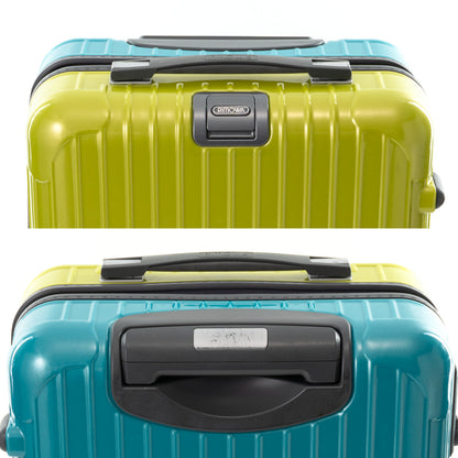 リモワ サルサデラックス 32L 4輪 キャビンS 限定 グロスライムグリーン & グロスターコイズブルー & グレー 890.13 中古