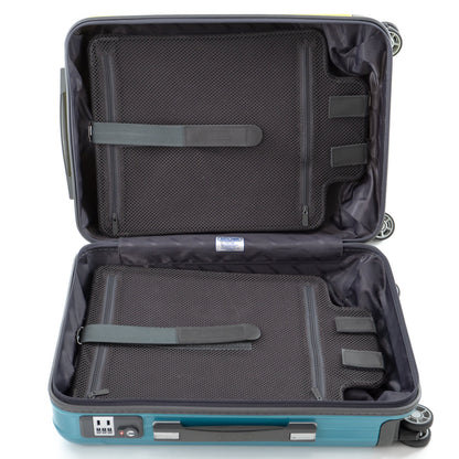 リモワ サルサデラックス 32L 4輪 キャビンS 限定 グロスライムグリーン & グロスターコイズブルー & グレー 890.13 中古