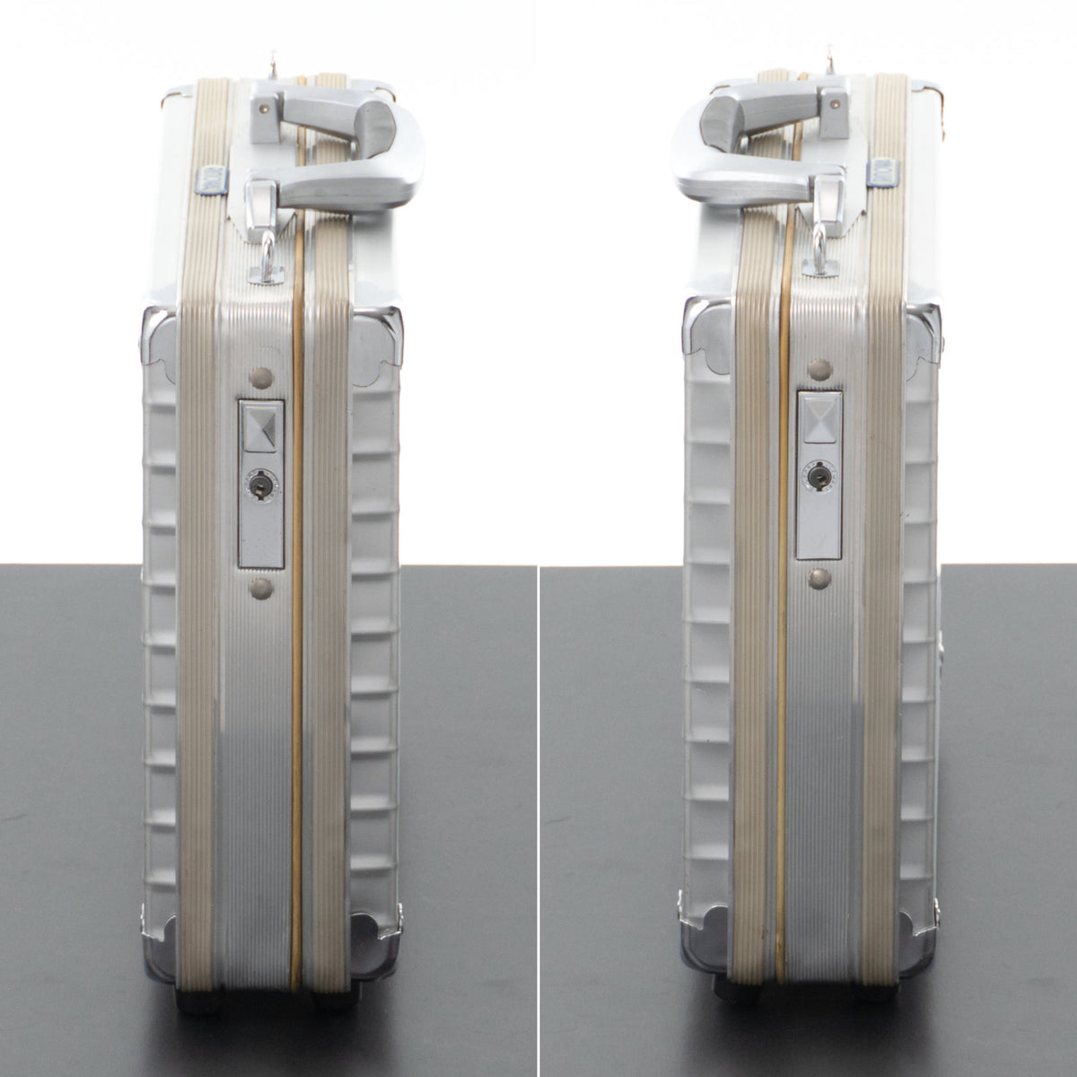 リモワ トパーズ アタッシュケース シルバー 906.09 中古