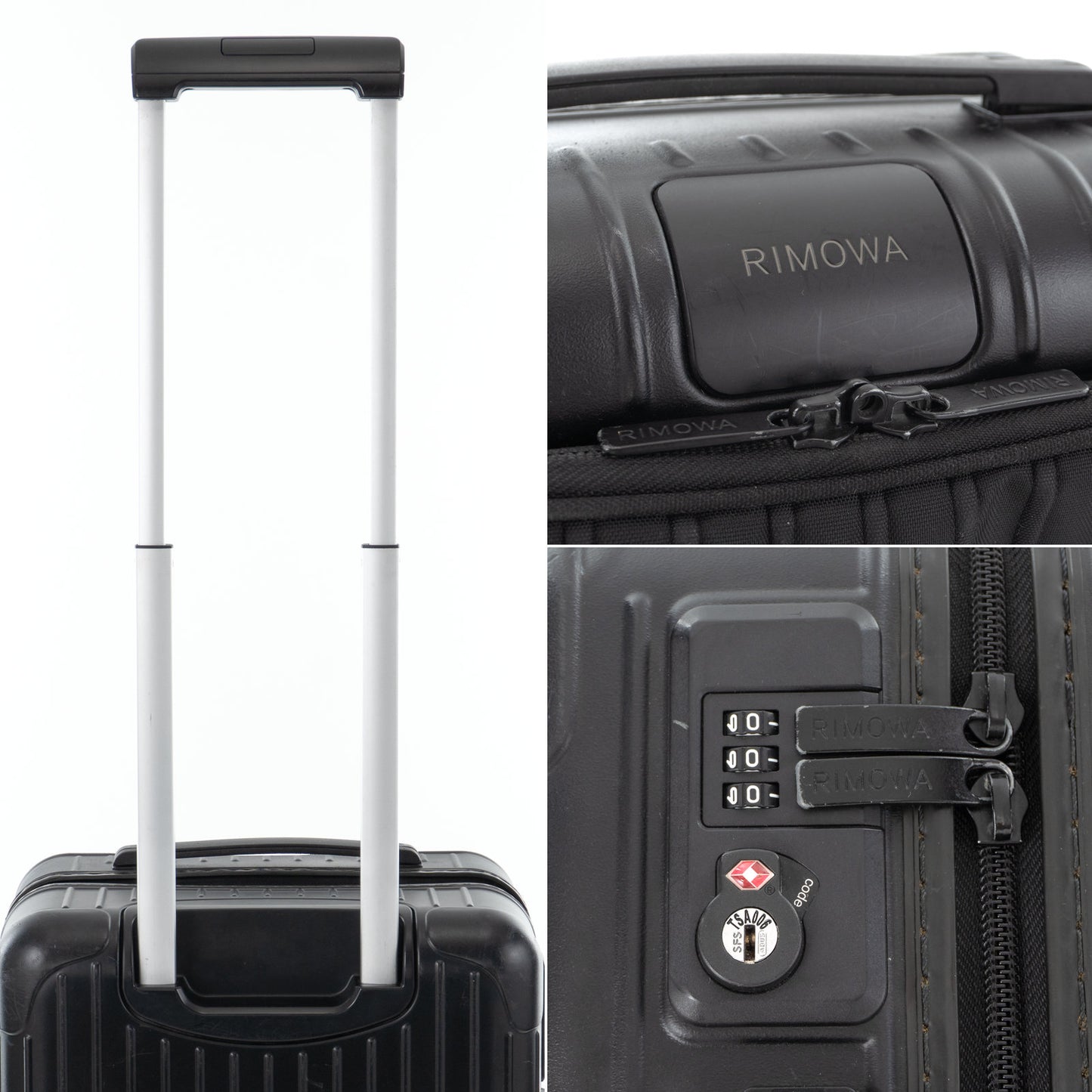 リモワ エッセンシャルスリーブ キャビン 37L 4輪 マットブラック 842.53.63.4.63.4 中古
