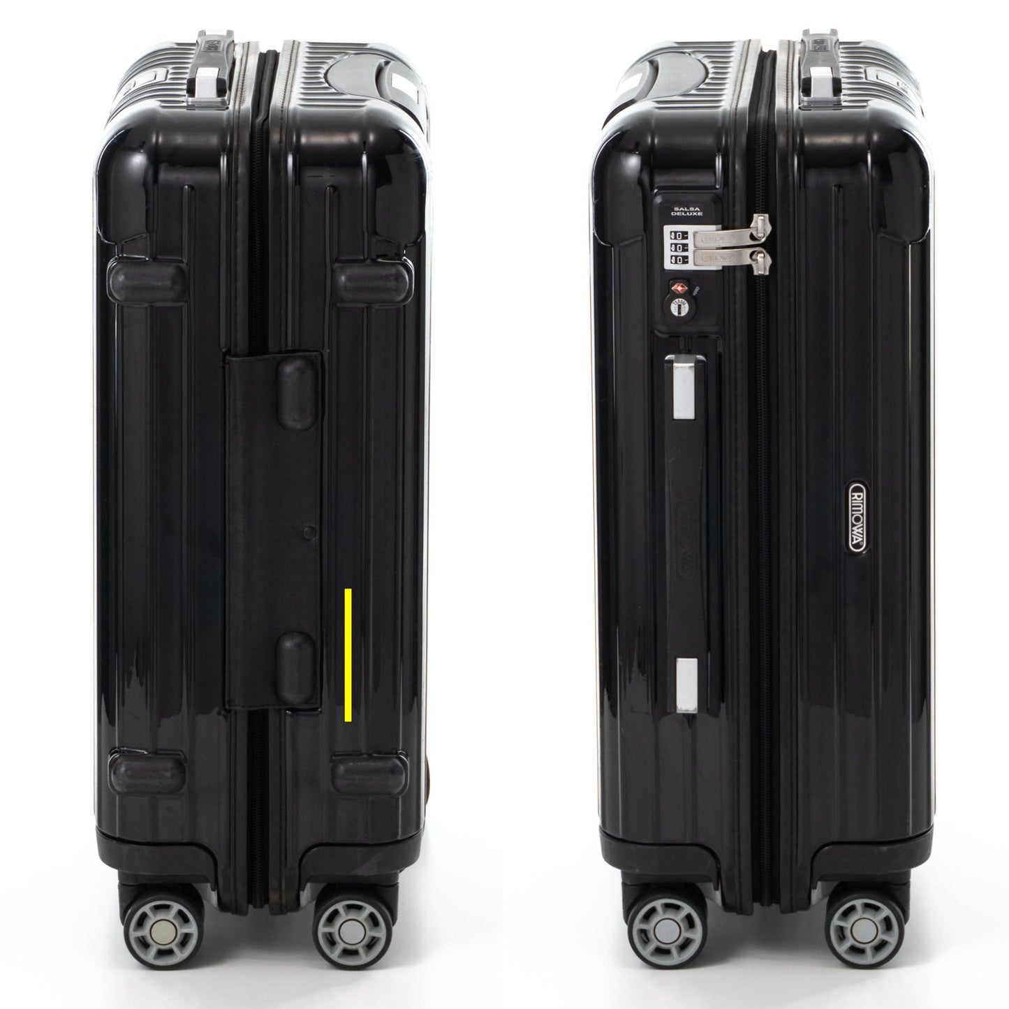 リモワ サルサデラックス 32L 4輪 キャビンS グロスブラック 830.52.50.4 中古