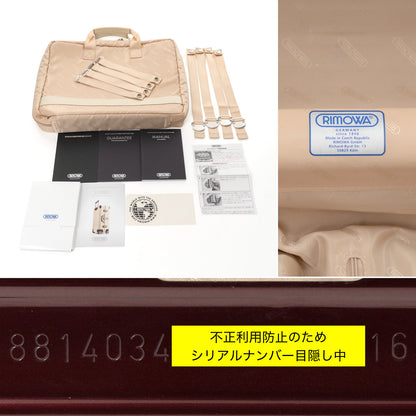 リモワ リンボ 27L 4輪 コンパクト カルモナレッド 881.40.34.4 中古