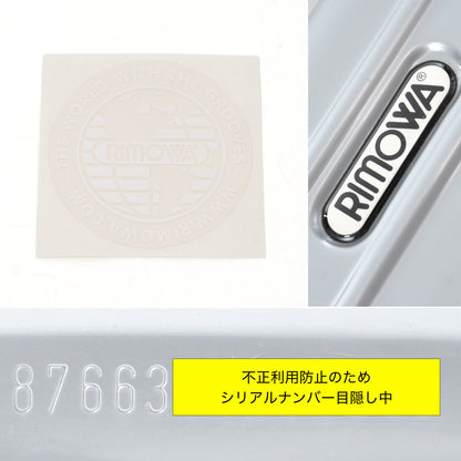 リモワ サルサ 63L 4輪 チェックインM グロスグレー 876.63 中古