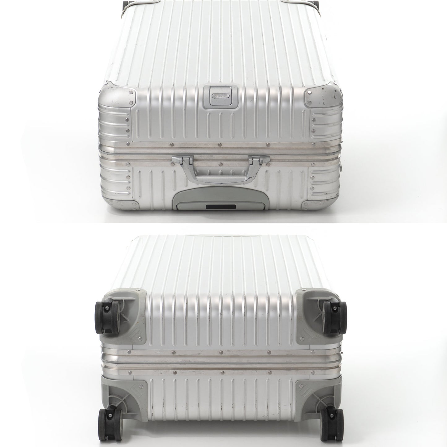 リモワ トパーズ 電子タグ 82L 4輪 チェックインL シルバー 924.73.00.5 中古