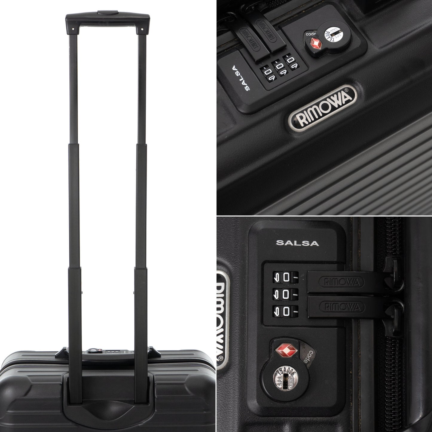 リモワ サルサ 27L 4輪 コンパクト マットブラック 810.40.32.4 中古