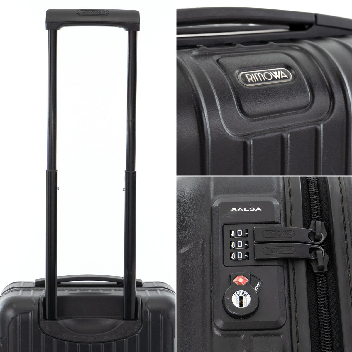 リモワ サルサ 32L 4輪 キャビンS マットブラック 810.52.32.4 中古