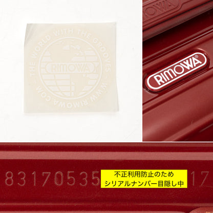リモワ サルサデラックス 電子タグ 78L 4輪 チェックインL 831.70.53.5 中古