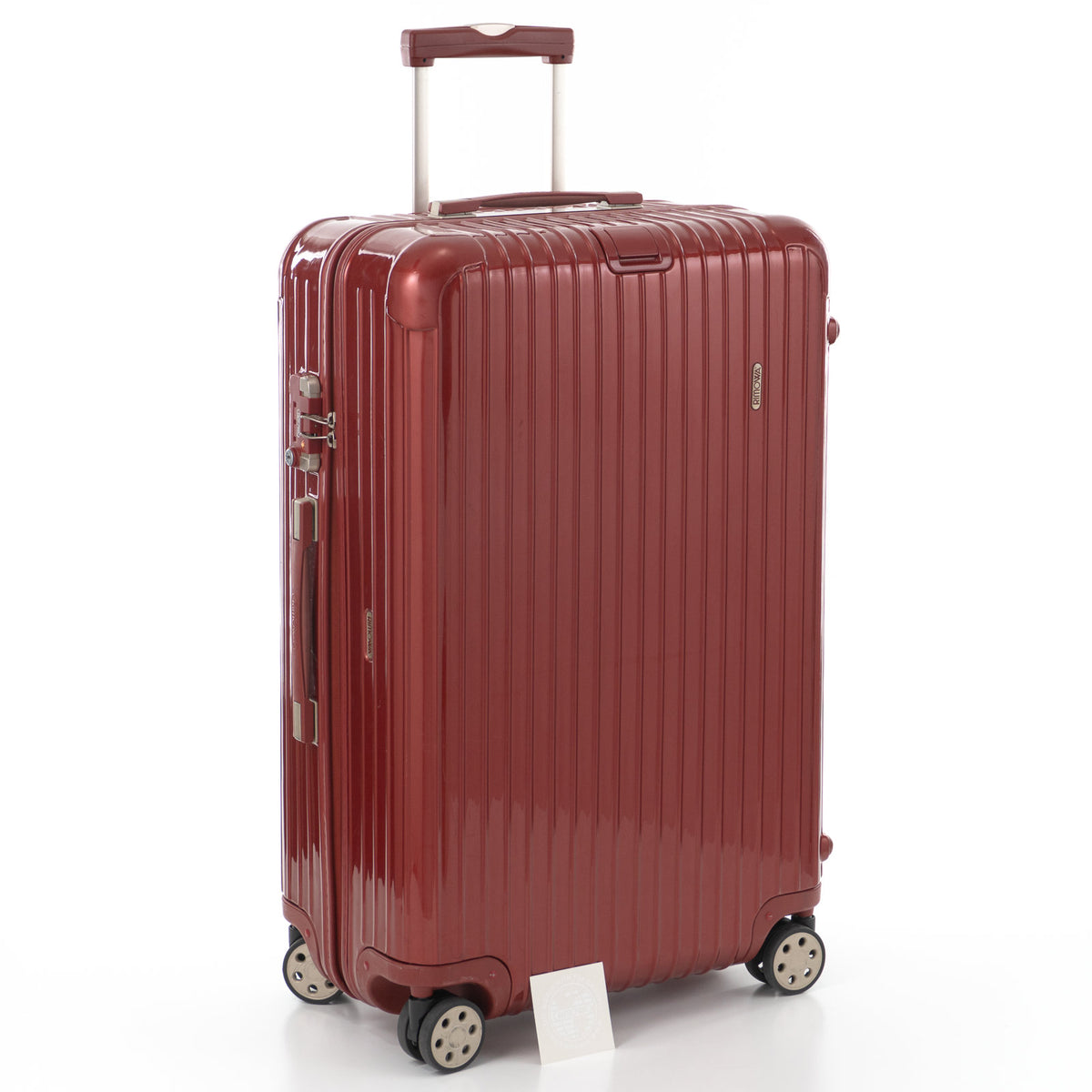 リモワ サルサデラックス 78L 4輪 チェックインL オリエンタルレッド 873.70 中古