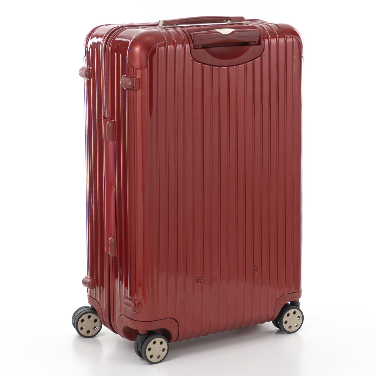 リモワ サルサデラックス 78L 4輪 チェックインL オリエンタルレッド 873.70 中古