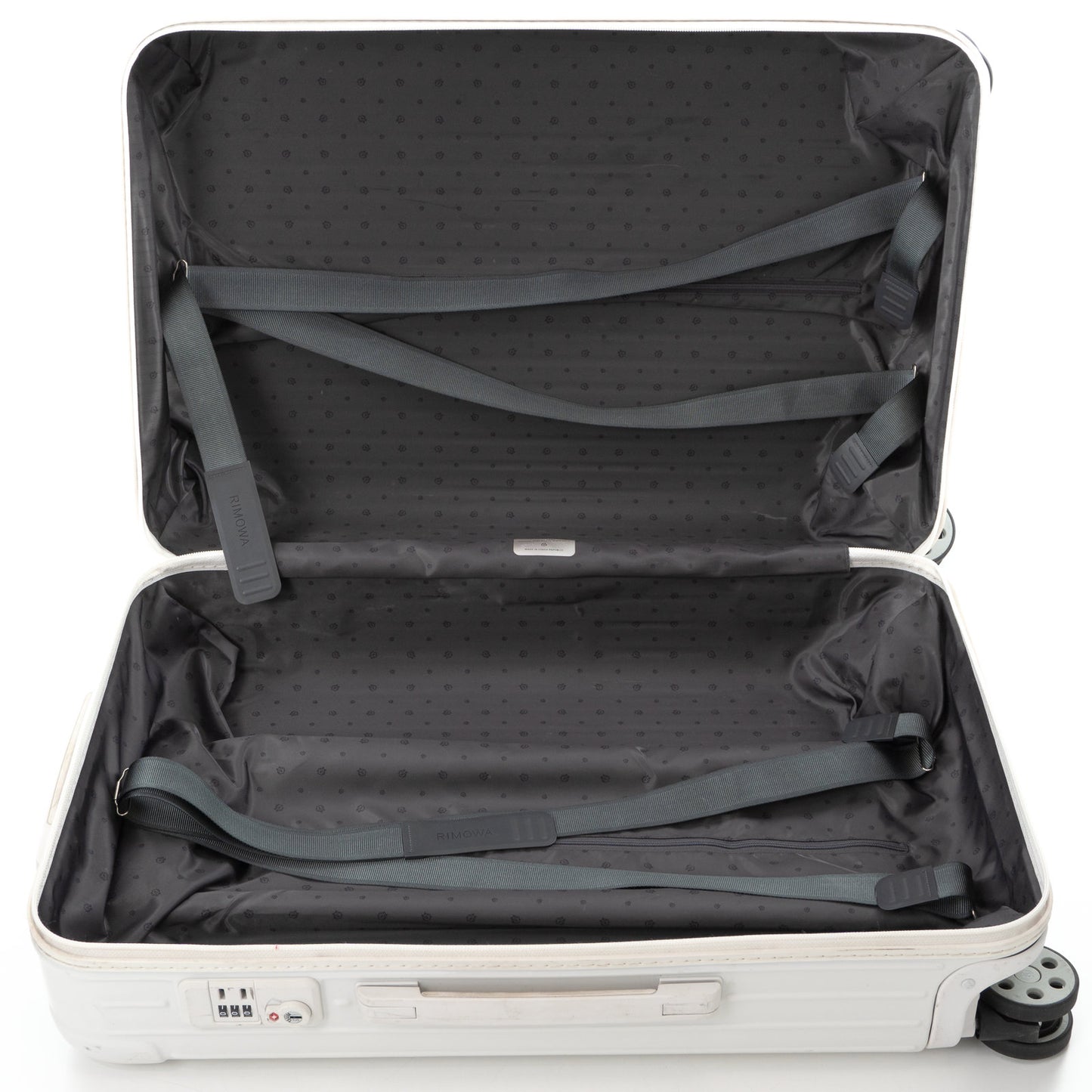 リモワ エッセンシャル チェックインM 60L 4輪 グロスホワイト 832.63.66.4 中古