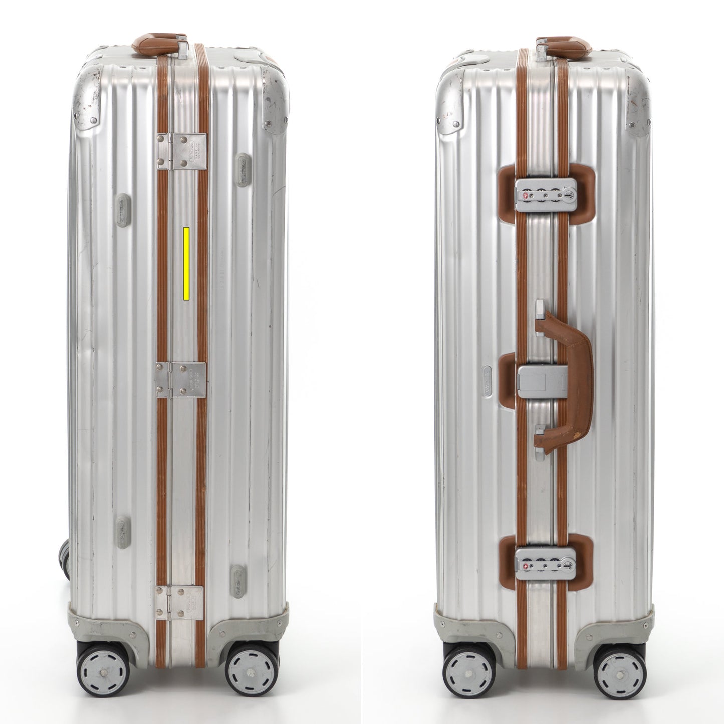 リモワ ルフトハンザ ボーイング747-8 シルバーインテグラル 85L 4輪 チェックインL シルバー 921.90.02.2 中古