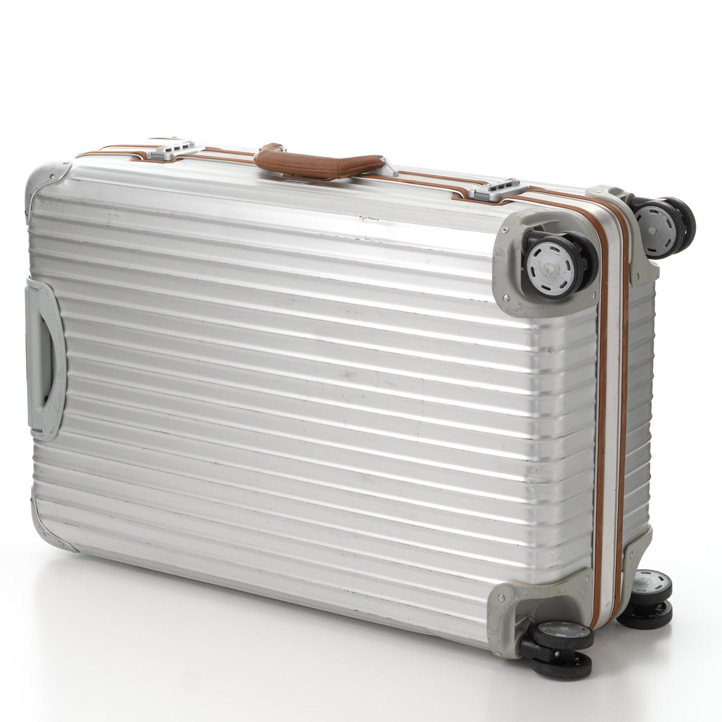 リモワ ルフトハンザ ボーイング747-8 シルバーインテグラル 85L 4輪 チェックインL シルバー 921.90.02.2 中古