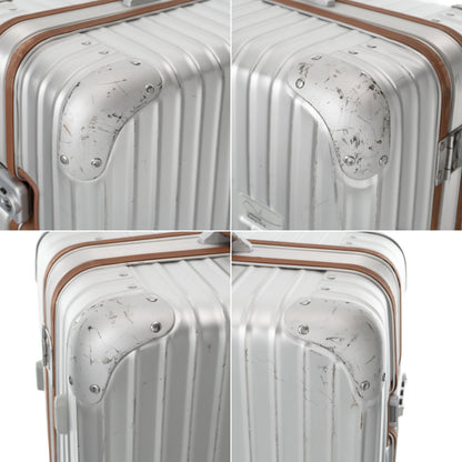 リモワ ルフトハンザ ボーイング747-8 シルバーインテグラル 85L 4輪 チェックインL シルバー 921.90.02.2 中古