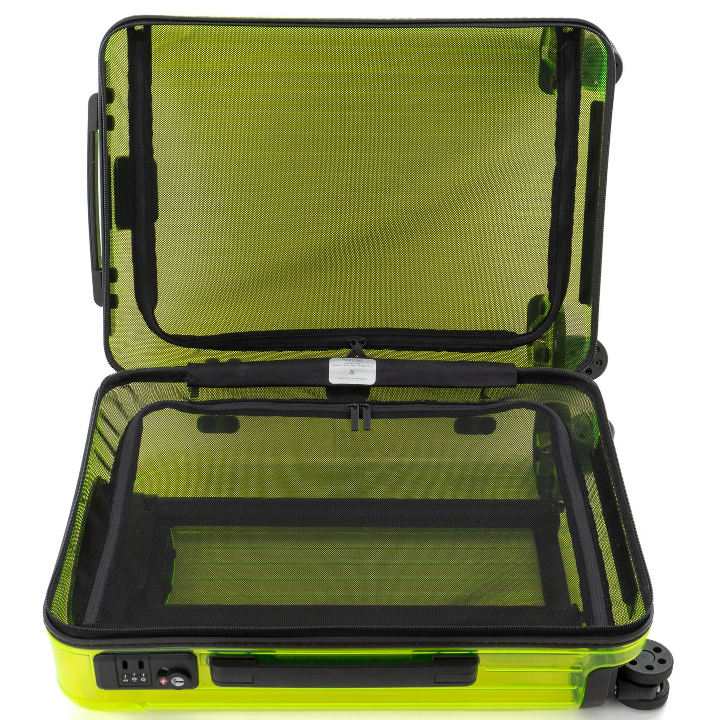 リモワ エッセンシャル キャビン 36L 4輪 ネオンライム 832.90.02.8 中古