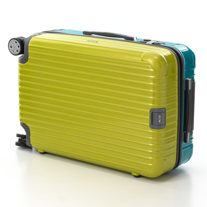 リモワ サルサデラックス 63L 4輪 チェックインM 限定 グロスライムグリーン & グロスターコイズブルー & グレー 890.14 中古