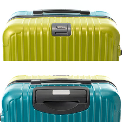 リモワ サルサデラックス 63L 4輪 チェックインM 限定 グロスライムグリーン & グロスターコイズブルー & グレー 890.14 中古