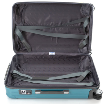 リモワ サルサデラックス 63L 4輪 チェックインM 限定 グロスライムグリーン & グロスターコイズブルー & グレー 890.14 中古