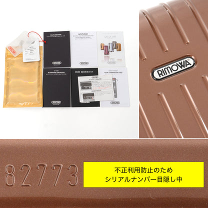 リモワ サルサエアー 92L 4輪 チェックインL コニャック 827.73 中古
