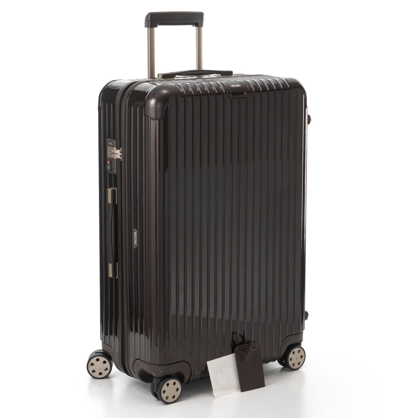 リモワ サルサデラックス 87L 4輪 チェックインL グロスブラウン 872.73 中古