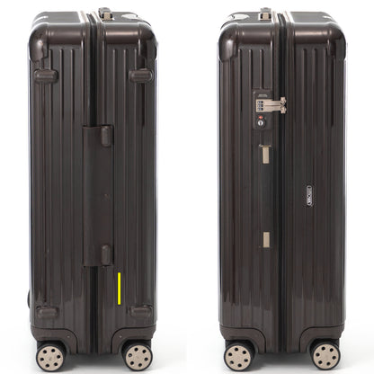 リモワ サルサデラックス 87L 4輪 チェックインL グロスブラウン 872.73 中古