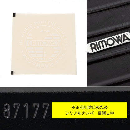 リモワ サルサ 104L 4輪 XL マットブラック 871.77 中古