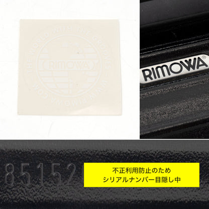 リモワ サルサ 35L 2輪 キャビンS マットブラック 851.52 中古