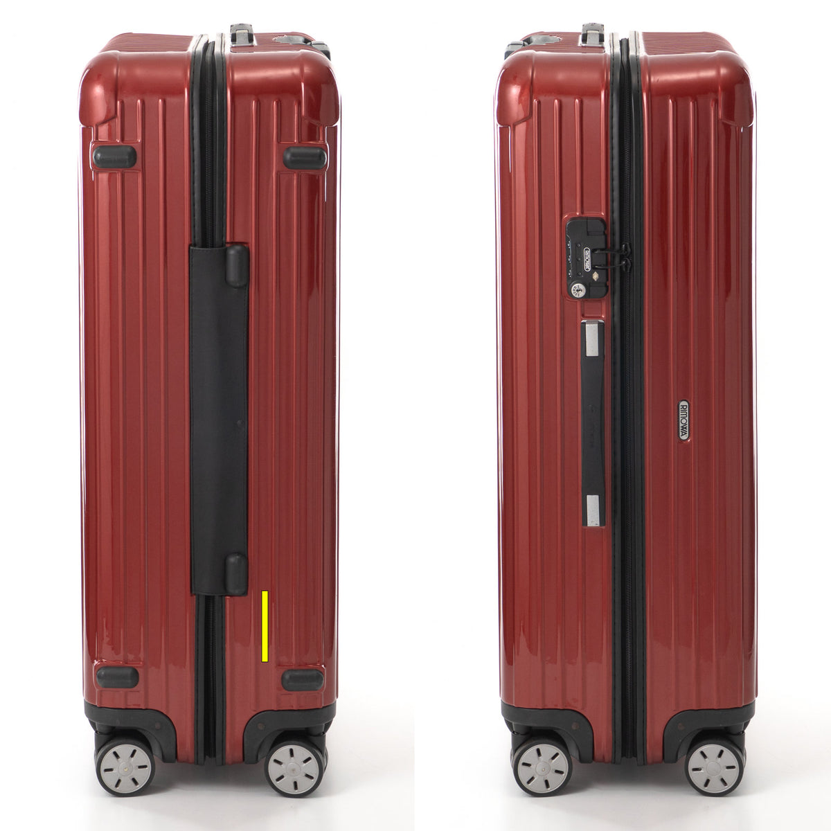 リモワ ルフトハンザ エアーライト (サルサ) 98L 4輪 XL グロスレッド 804.88 中古