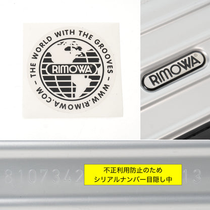 リモワ サルサ 87L 4輪 チェックインL クラシックシルバー 810.73.42.4 中古